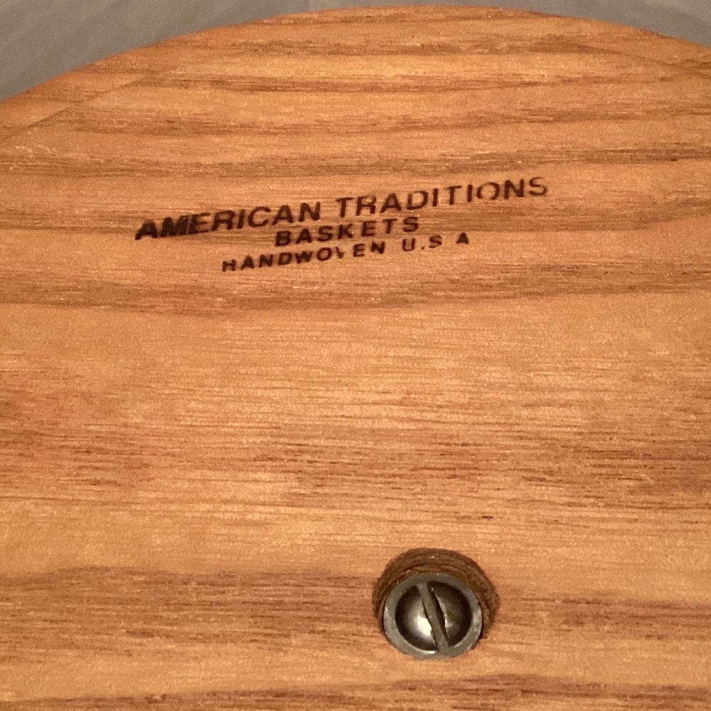 1998 American Traditions Cookie Jar Basket - Picture 4 of 9
